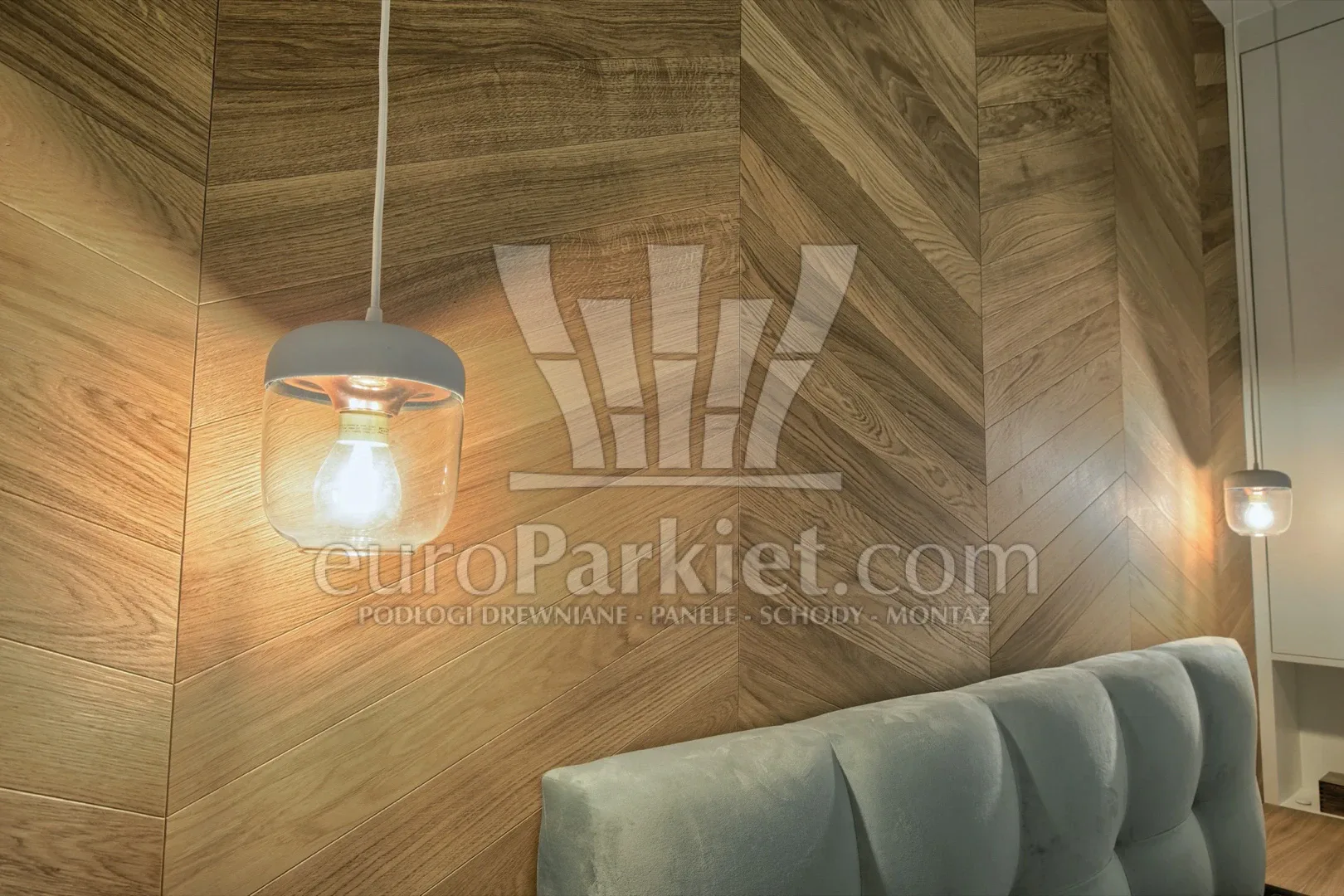 Parkiet na ścianie - Europatkiet